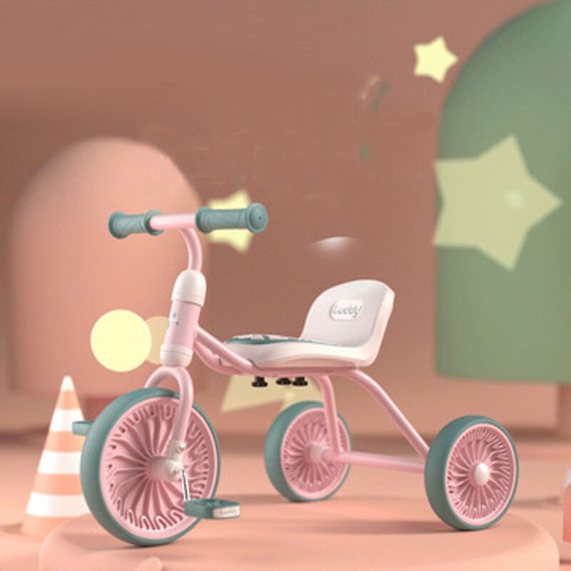 Children&s Tricycle Bicycle 2-6Y Baby Walker Car for Children Ride Children&s Tricycle Child Balance Bike Kids Ride-
